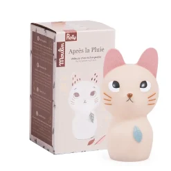 Moulin Roty                    Veilleuse chat Après la pluie
