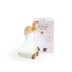 Moulin Roty                    Veilleuse cygne USB La petite école de danse    Blanc