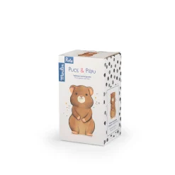 Moulin Roty                    Veilleuse hamster USB Puce & Pilou    Blanc
