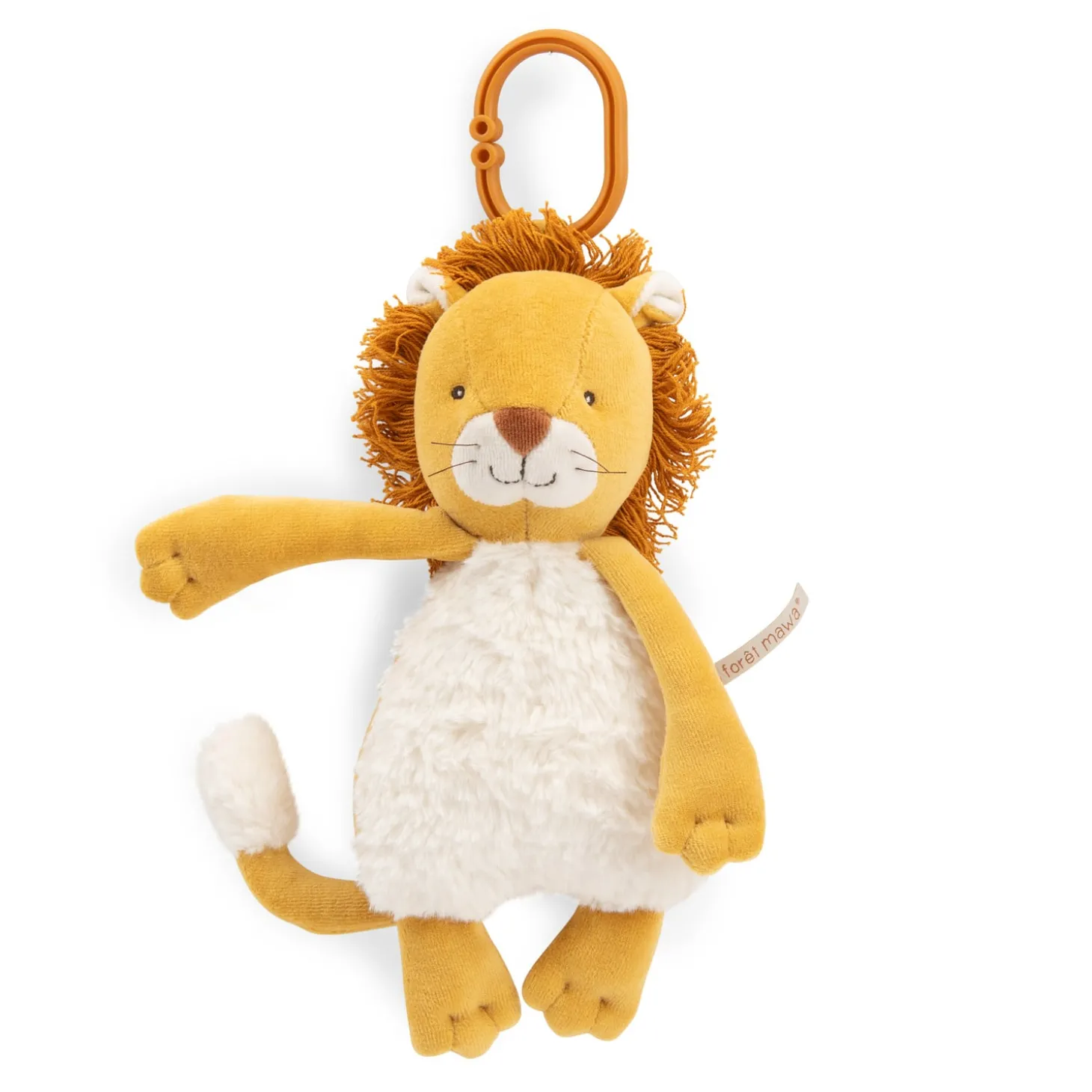 Moulin Roty Veilleuse Lion lumineux Mamba La forêt Mawa Jaune