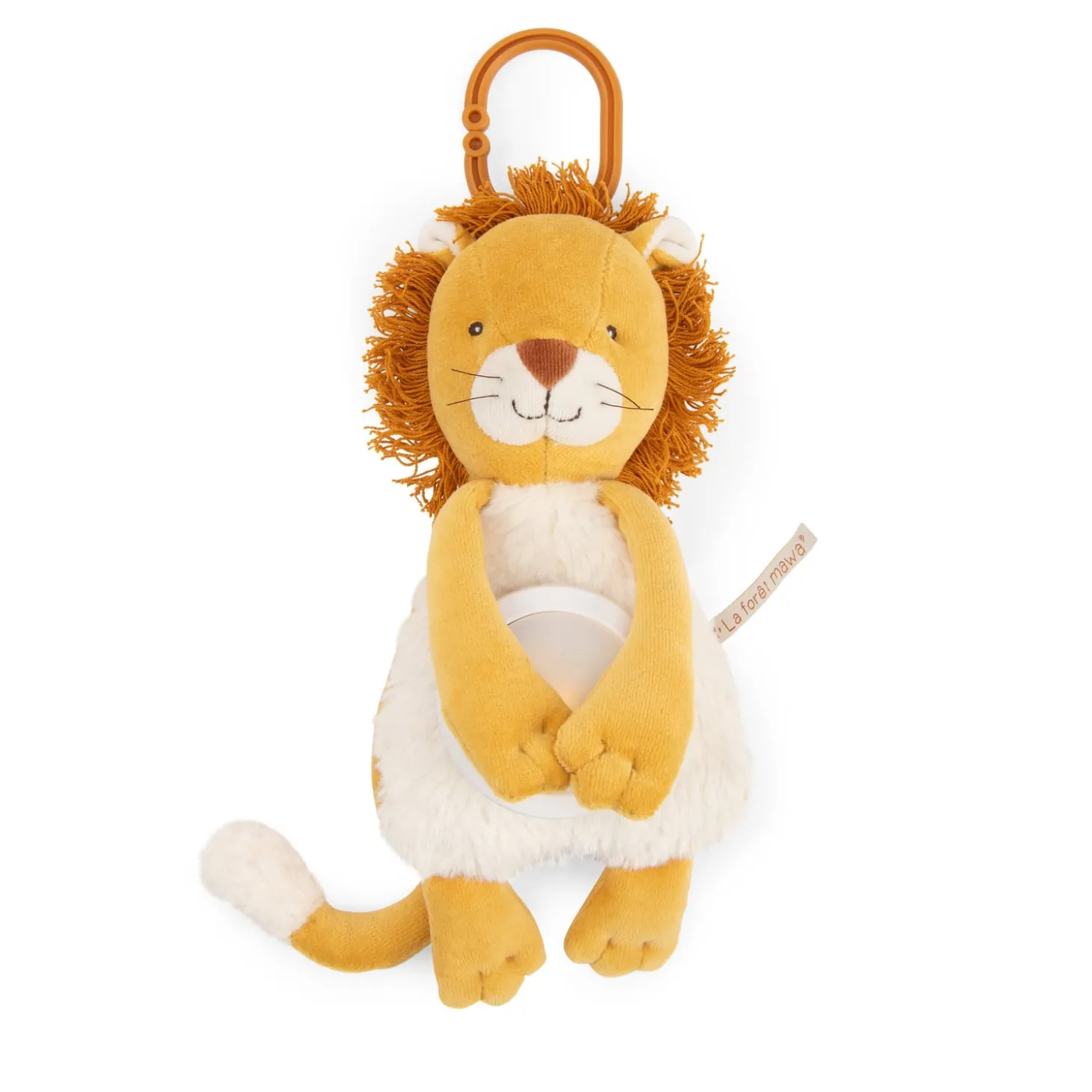 Moulin Roty Veilleuse Lion lumineux Mamba La forêt Mawa Jaune