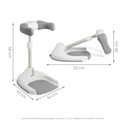 MS Innovaciones                    Aide à la salle de bain    Gris