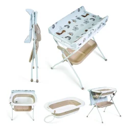 MS Innovaciones                    Baignoire pliant avec des jambes Zoe + coussin    Beige