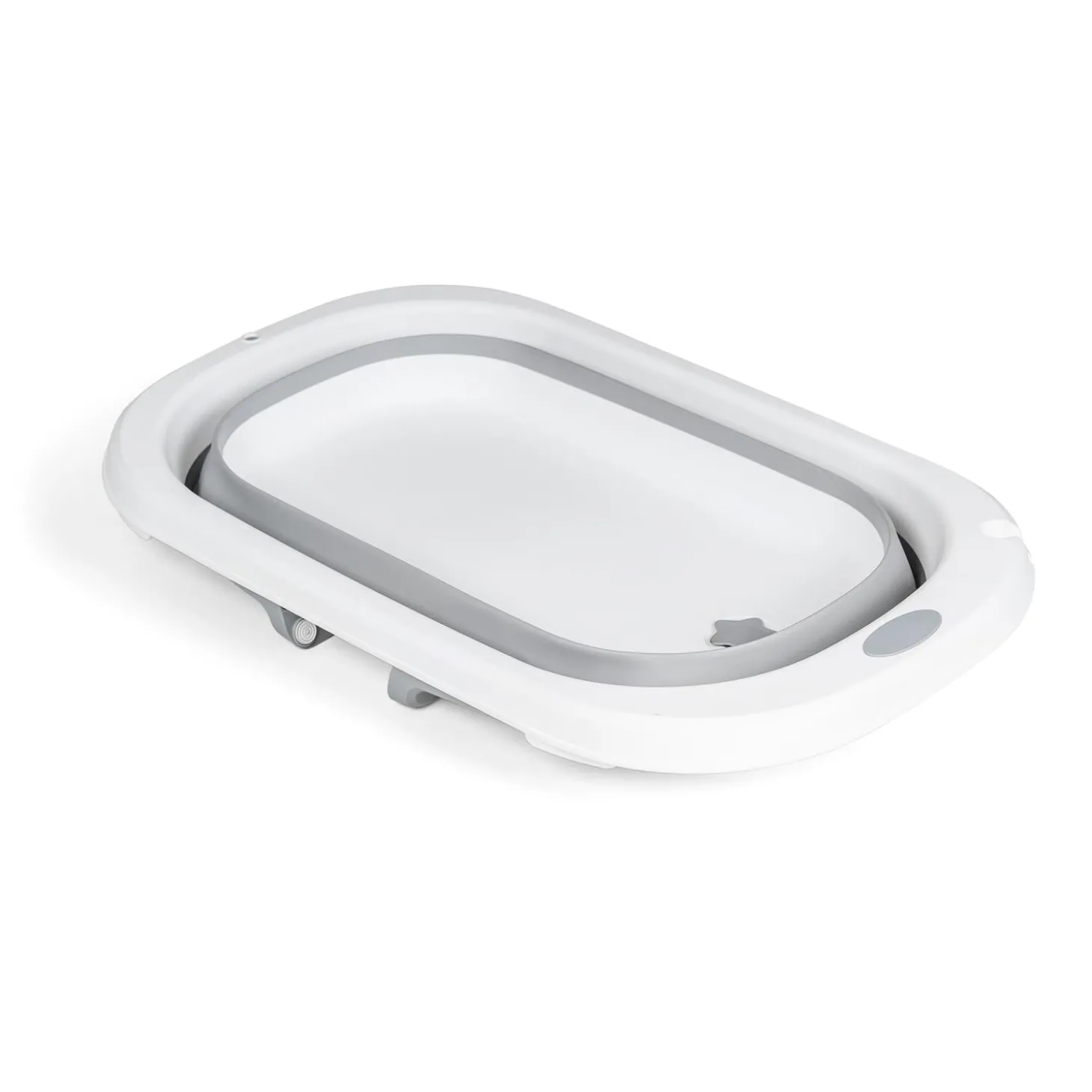MS Innovaciones Baignoire pliant Flex + température+coussin Gris