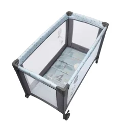 MS Innovaciones Berceau basic Grise Et Bleu