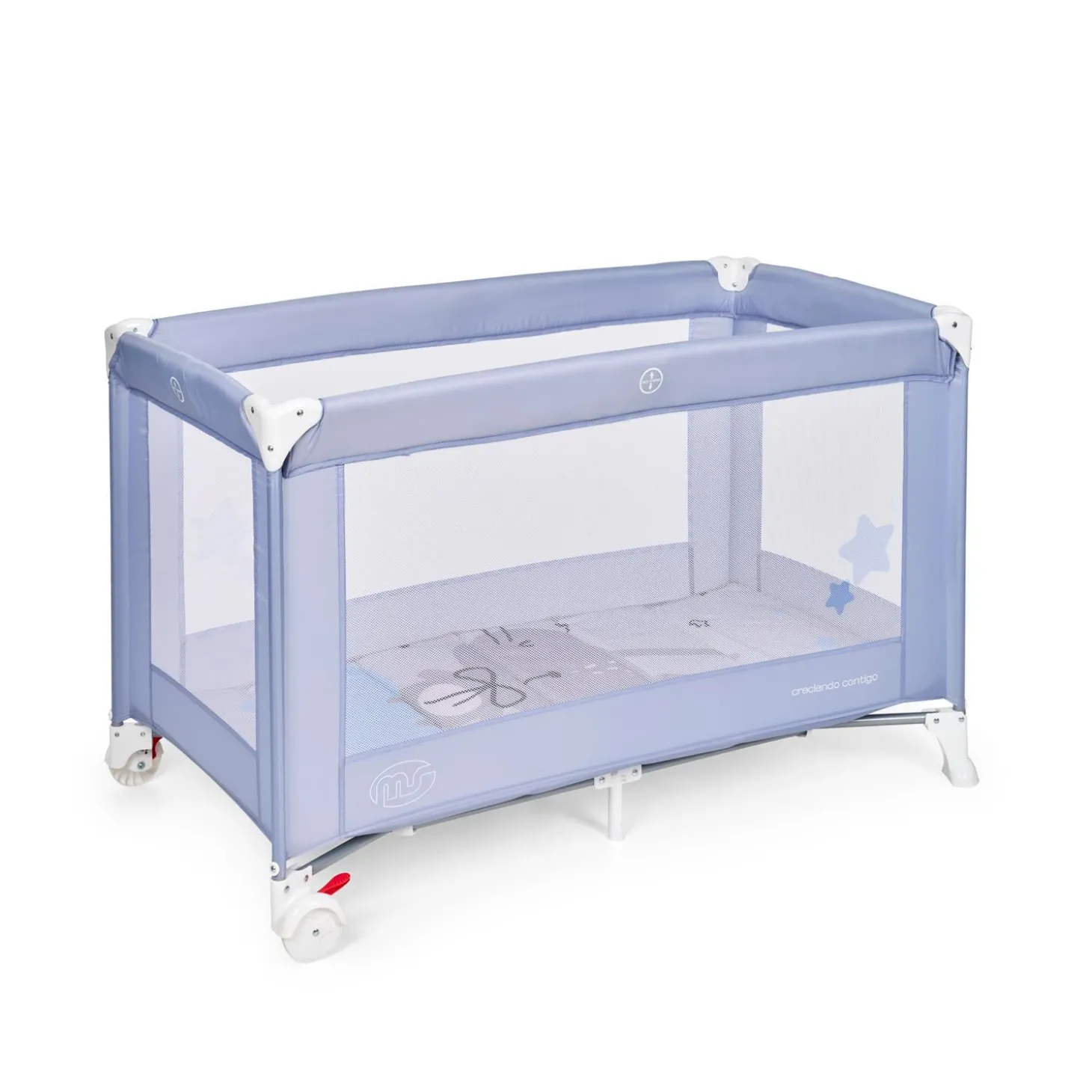 MS Innovaciones Berceau basic Éléphant Bleu