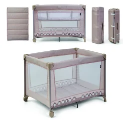 MS Innovaciones                    Berceau double hauteur Kunni    Beige