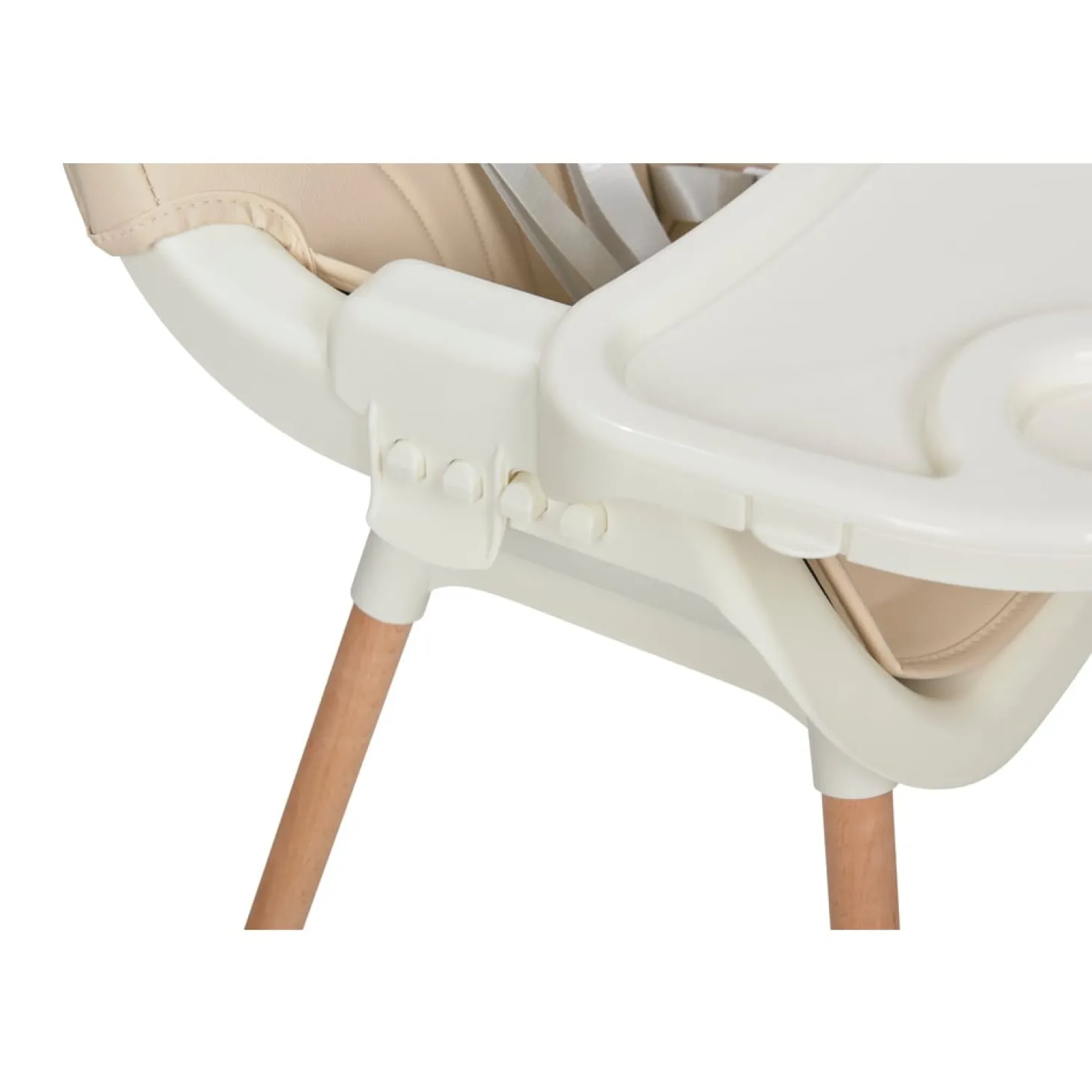 MS Innovaciones Chaise haute Mika Beige
