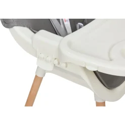 MS Innovaciones Chaise haute Mika Gris