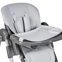 MS Innovaciones Chaise haute Tasty Eco Gris Clair