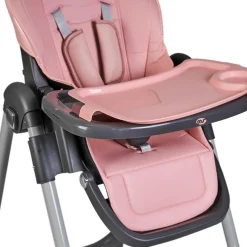 MS Innovaciones Chaise haute Tasty Eco Rose