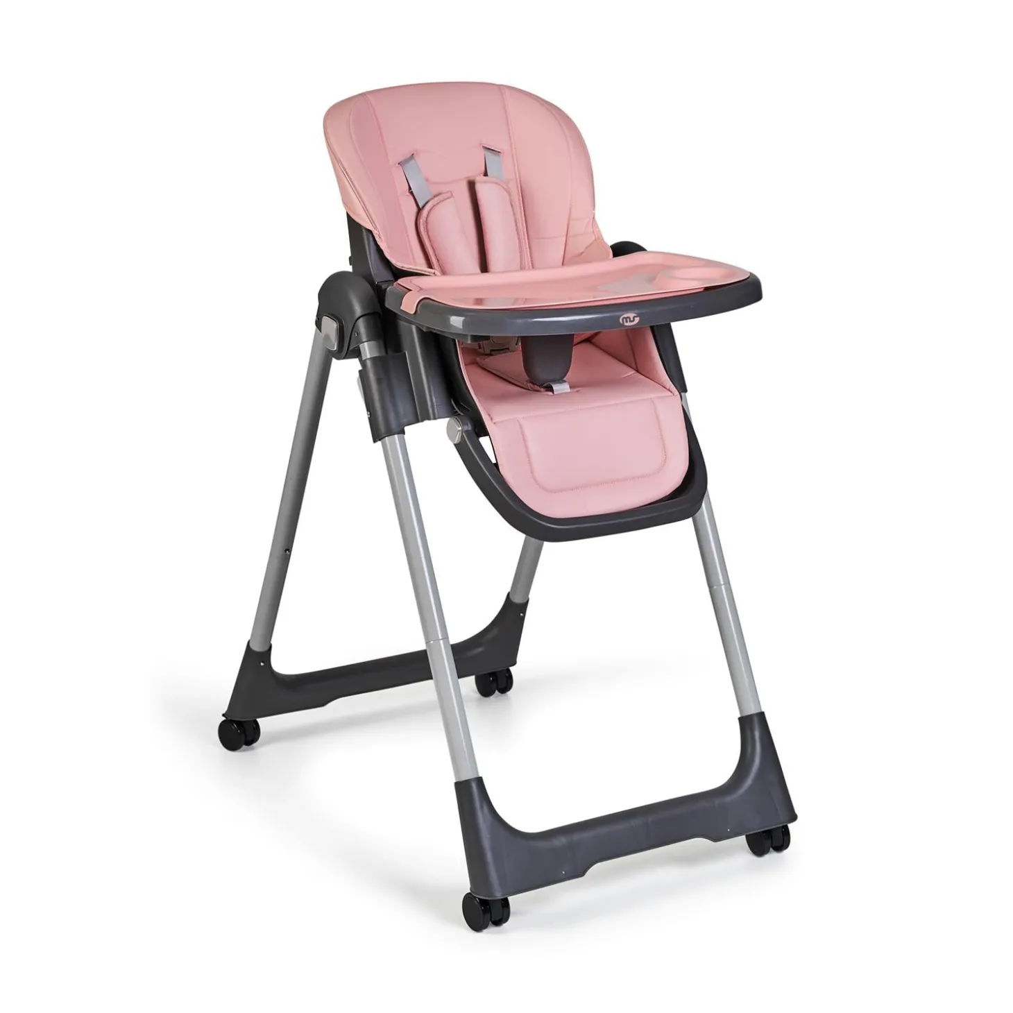 MS Innovaciones Chaise haute Tasty Eco Rose