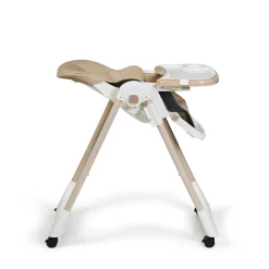 MS Innovaciones Chaise haute Tasty Eco Beige Châssis Clair