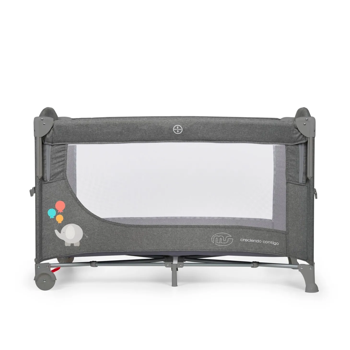 MS Innovaciones Lit de voyage cododo Ennis Gris