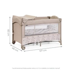 MS Innovaciones                    Lit de voyage Safari Oxford Cododo    Beige