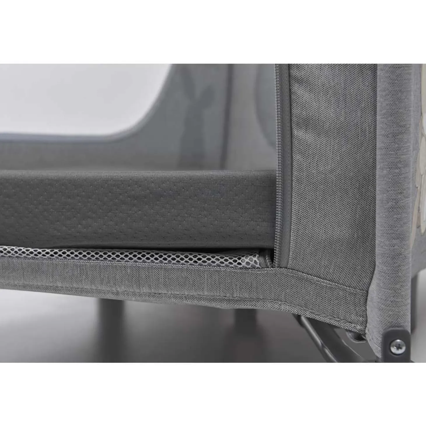 MS Innovaciones Matelas berceau Gris 120x60 cm