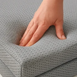 MS Innovaciones Matelas berceau Gris 60x90 cm