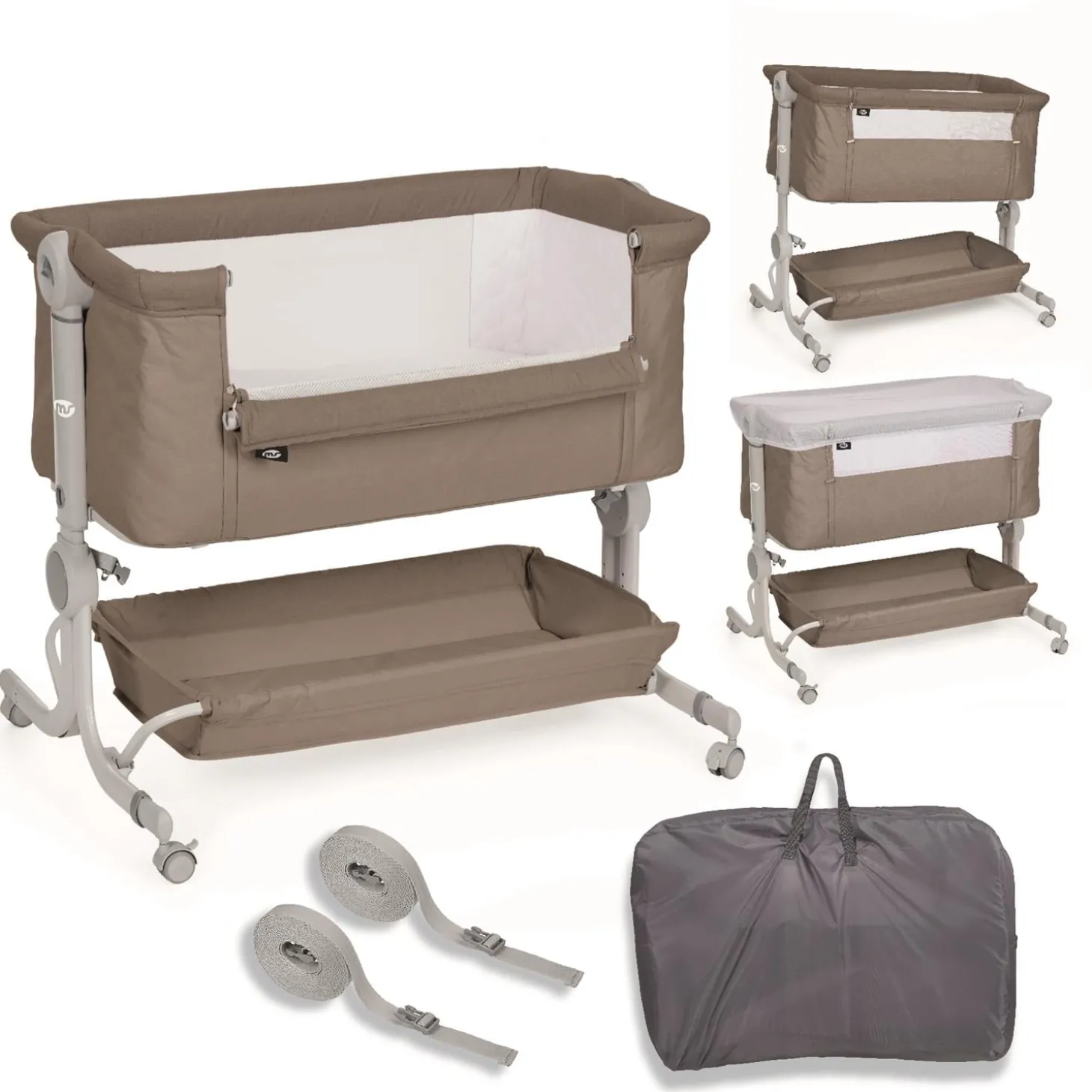 MS Innovaciones Mini berceau Comfy Beige