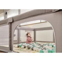 MS Innovaciones Parc de jeux pour enfants XXL Gris 180x200 cm