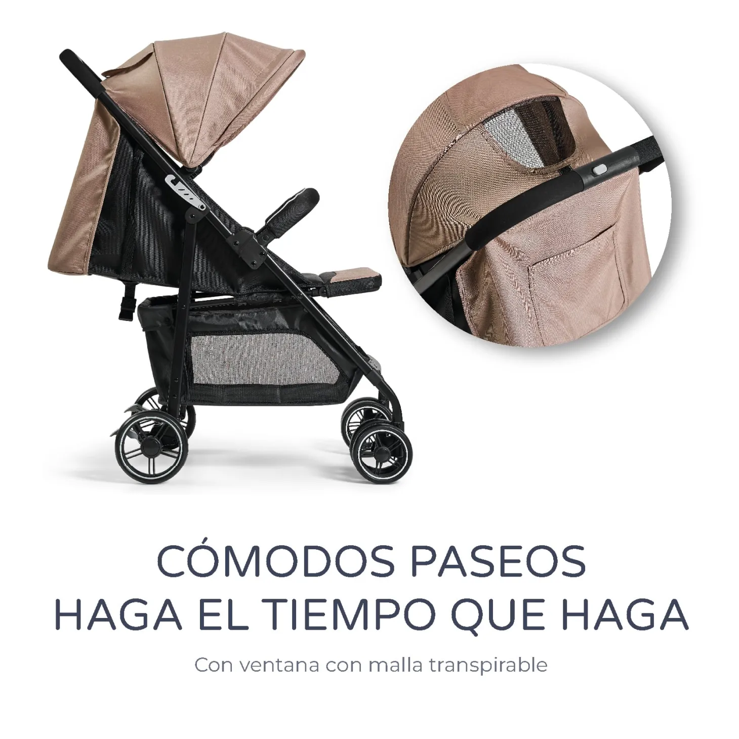 MS Innovaciones Poussette Street Beige