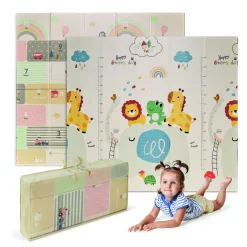 MS Innovaciones                    Tapis de jeu trendy animal colours    Multicolore