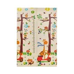MS Innovaciones Tapis de jeu trendy girafe Zèbre-Girafe 120x180 cm
