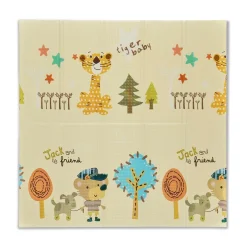 MS Innovaciones                    Tapis de jeu trendy girafe    Girafe Multicolore            120x120 cm
