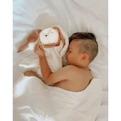 MY HUMMY                    Doudou Lapin 5en1 mechanisme + Appli bluethoot    Ecru-Rose