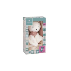 MY HUMMY                    Doudou Lapin 5en1 mechanisme + Appli bluethoot    Ecru-Rose