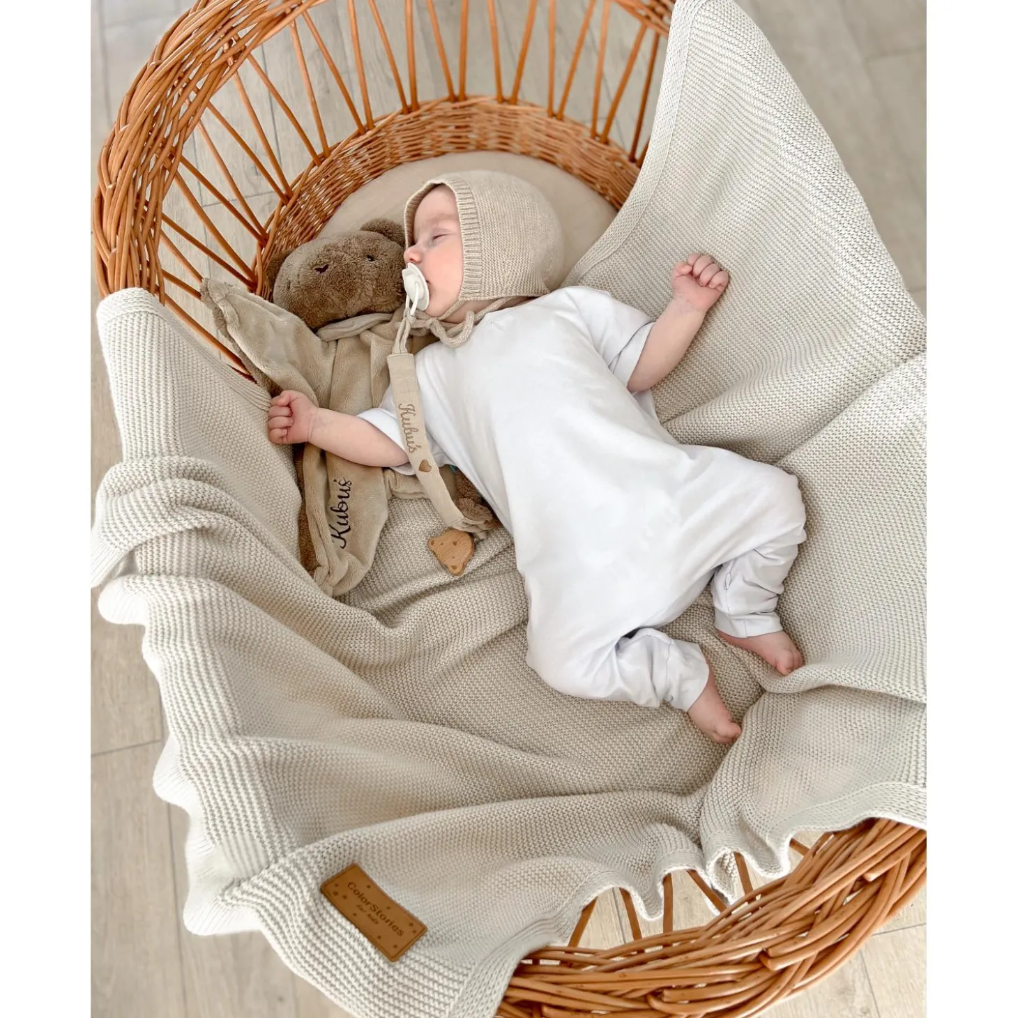 MY HUMMY Doudou Ours mechanism 5en1 Brown