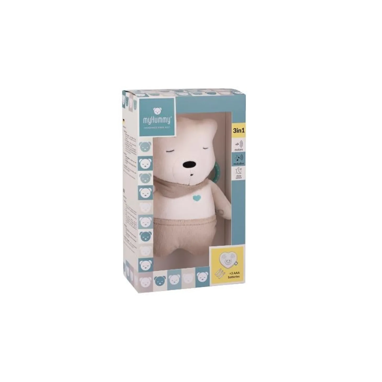 MY HUMMY Peluche d'activité Franc mechanism MS02 Beige