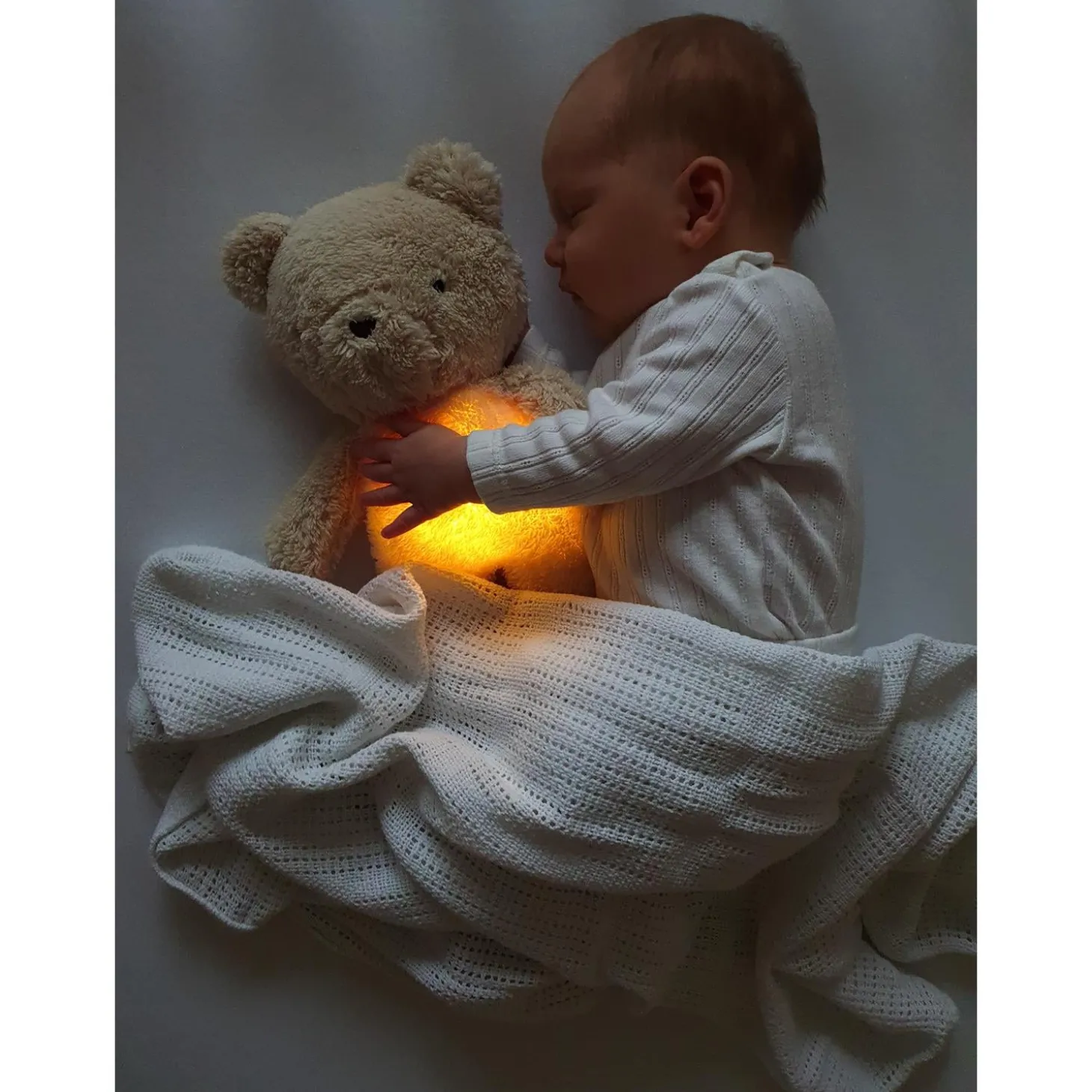 MY HUMMY Peluche musciale Ours mechanism 5en1 Beige
