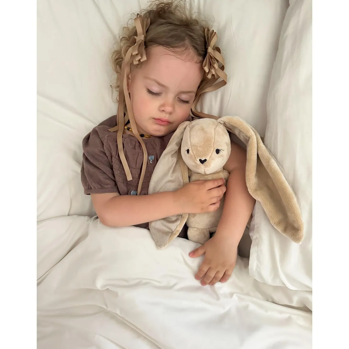 MY HUMMY Peluche musicale Lapin minky mechanism MS02 Beige