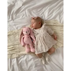 MY HUMMY Peluche musicale Lapin minky mechanism MS02 Rose