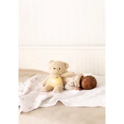 MY HUMMY Peluche Ours Duo 5en1 avec bouillote Beige