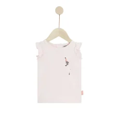 Nano et Nanette                    T-shirt manches courtes Tropicool    Rose