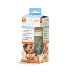 Natae                    Biberon PP col large déb variable silicone    230 ml