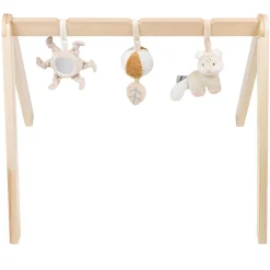 Nattou Arche en bois avec éléments à pendre Beige