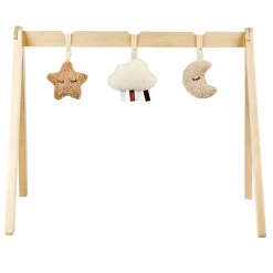 Nattou                    Arches en bois avec jouets à Suspendre Teddy    Bois/ Naturel