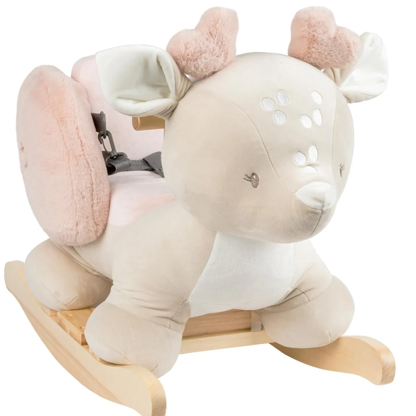 Nattou Bascule Biche Fanfan Sable/Rose