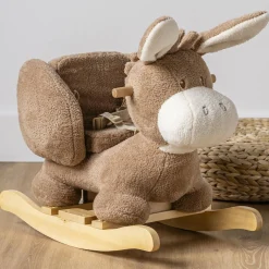 Nattou                    Bascule Âne Teddy    Caramel