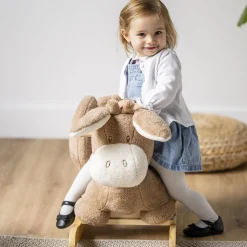 Nattou                    Bascule Âne Teddy    Caramel