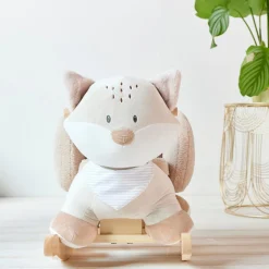 Nattou                    Bascule renard Flo    Beige