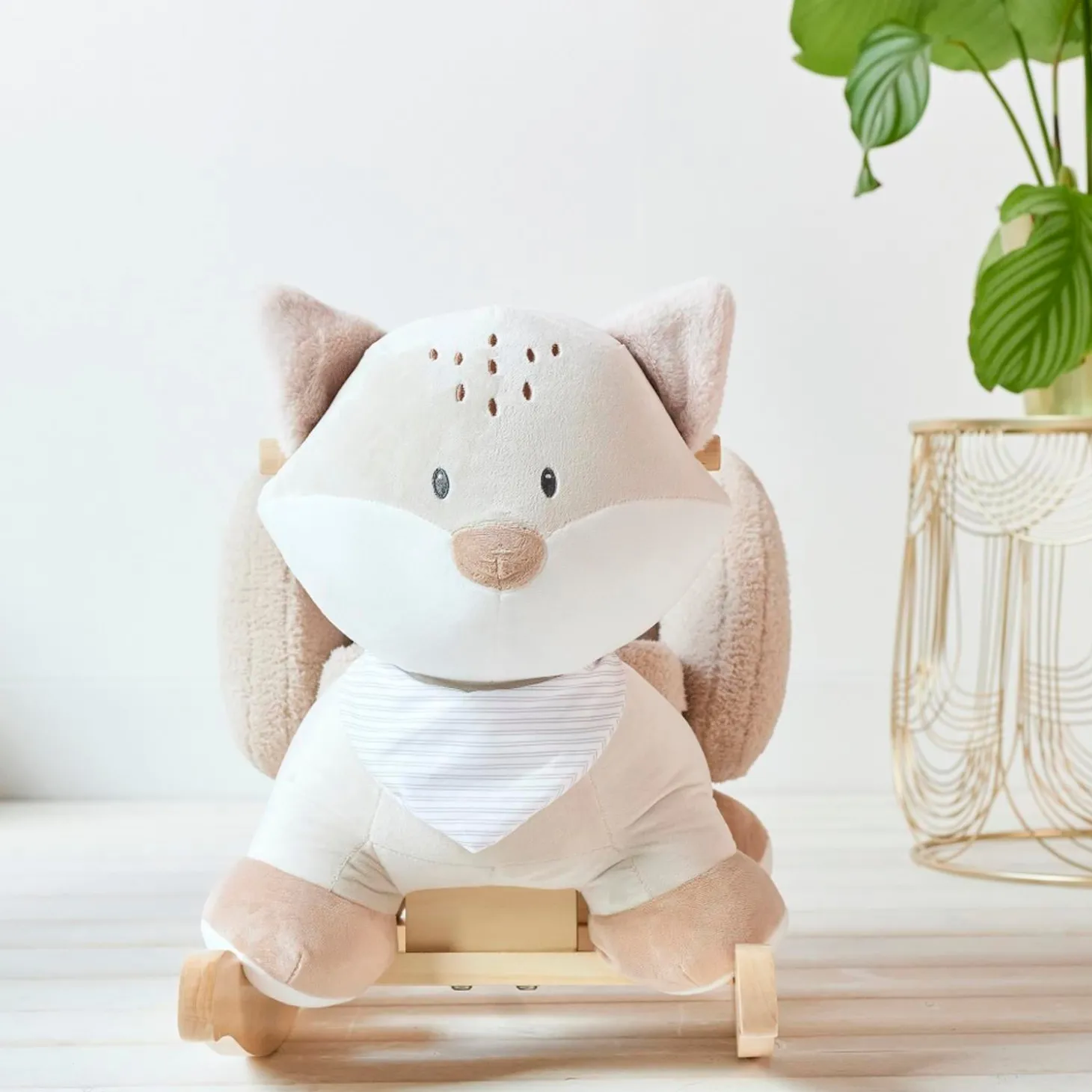 Nattou Bascule renard Flo Beige