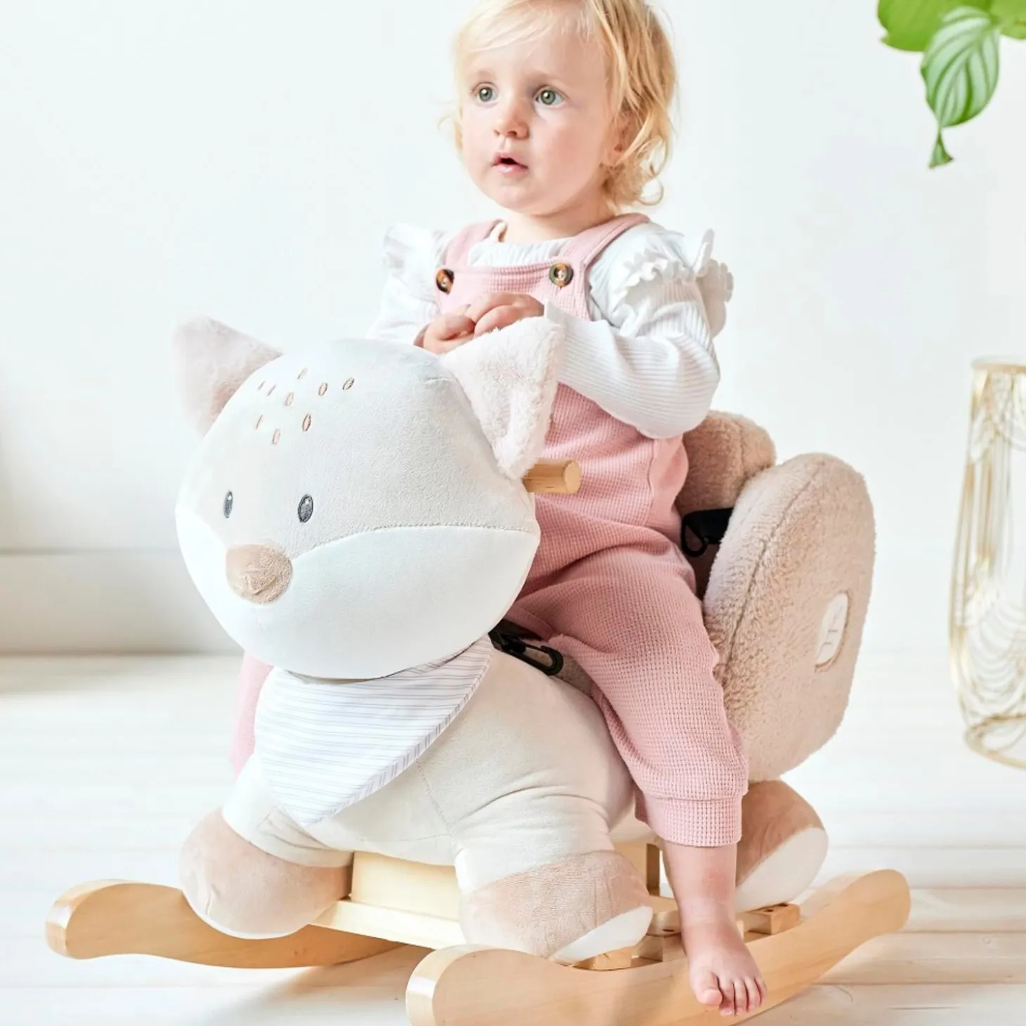 Nattou Bascule renard Flo Beige