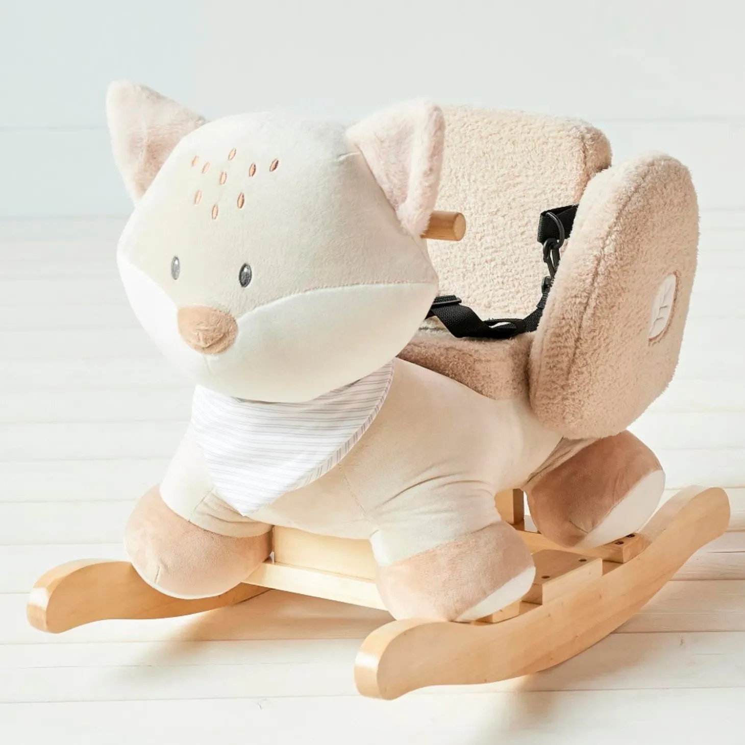 Nattou Bascule renard Flo Beige