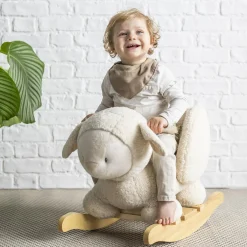 Nattou                    Bascule Teddy mouton    Taupe