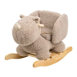 Nattou                    Bascule Teddy Rhino    Taupe