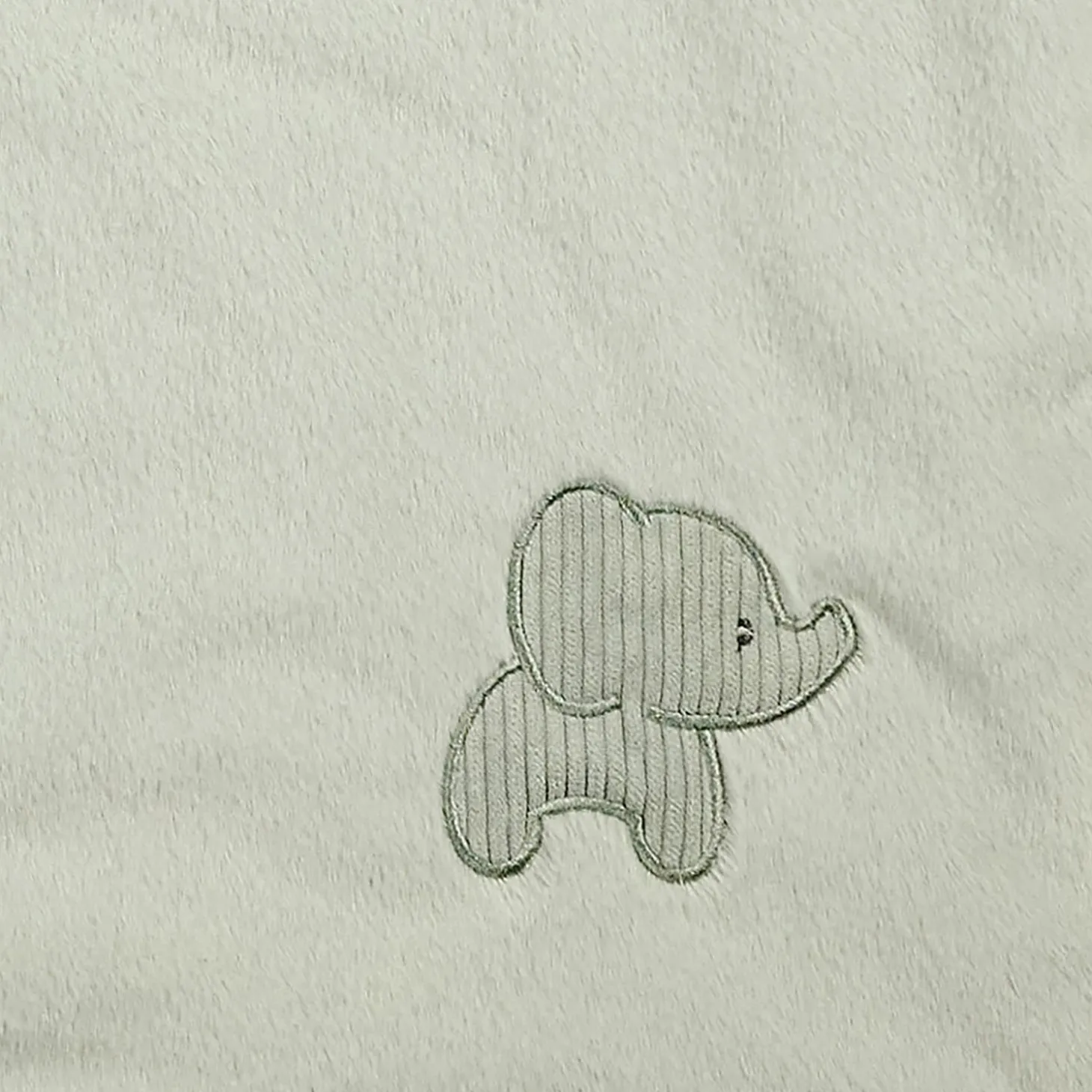 Nattou Couverture/Plaid Velours/Gaze de Coton Loulou Vert tilleul/blanc