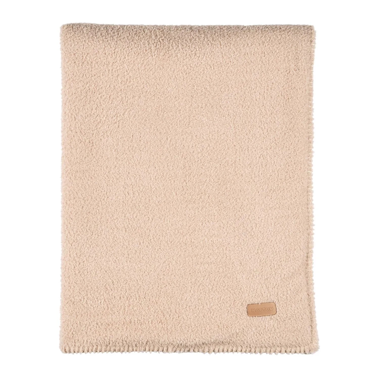 Nattou Couverture Supersoft Bouclette Teddy Beige 75x100 cm